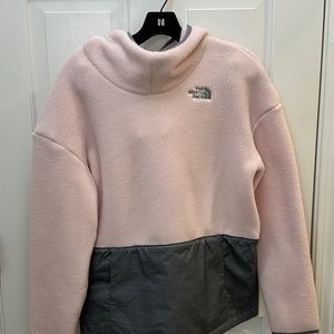 North Face RIIT Fleece Hoodie (Big Girls). Size XL (18).  NWT